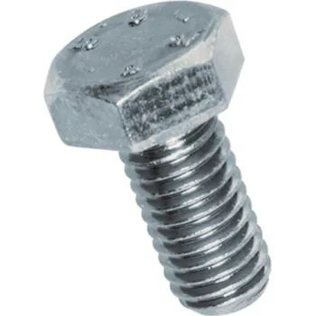 Šroub Šroub šestihranná hlava DIN 933 celý závit M4x12 DIN 933 8.8 ZB