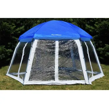 Rulyt zastřešení bazénu do průměru 3.66 m, modro-bílé + DÁREK + Doprava ZDARMA