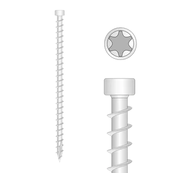 Vrut DOMAX CPW vrut konstrukční válcová hlava 6x280 ZN