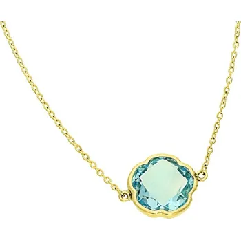 Náhrdelník Goldstore Zlatý náhrdelník broušený kámen Váha: 3.22 g, Délka: 42-44 cm