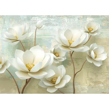 Malvis ® Tapeta 3D Magnolie Vel. (šířka x výška): 360 x 260 cm