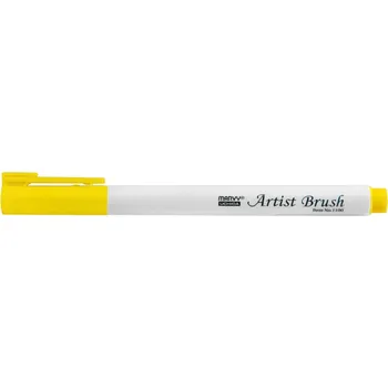 Marvy Umělecké fixy se štětcovým hrotem Artist Brush – 22 Lemon Yellow