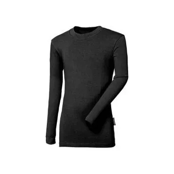 Progress ORIGINAL dětské triko LS BAMBUS černá 140; Černá triko