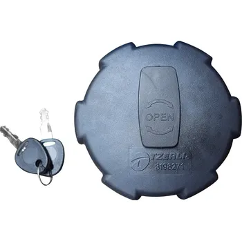 Palivová nádrž Uzamykatelné víčko palivové nádrže plastové, průměr 80 mm