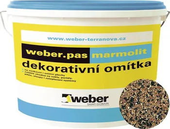 Omítka Weber Saint Global Weberpas Marmolit MAR1 jemnozrnná 0075 20 kg