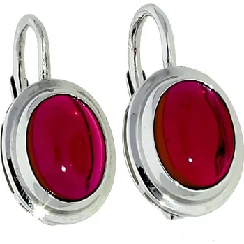 Náušnice Goldstore Náušnice v bílém zlatě kámen mugle Váha: 2.69 g