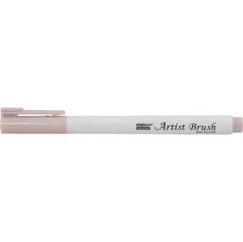 MARVY Artist Brush 1100-81 fix štětcový hrot – barvy vodní báze brush pen na papír lettering kaligrafie rozmývatelný mísitelný acid free netoxický