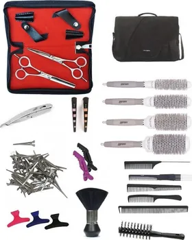 Kosmetický kufr TL39 kadeřnický set pro učně s vybavením pro praváky