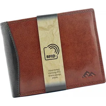 Peněženka El Forrest Pánská kožená peněženka El Forrest 2545/A 21 RFID hnědá