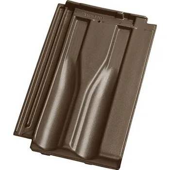 Střešní krytina Tondach Renoton 14 HR hnědá engoba taška základní (Brněnka 14)