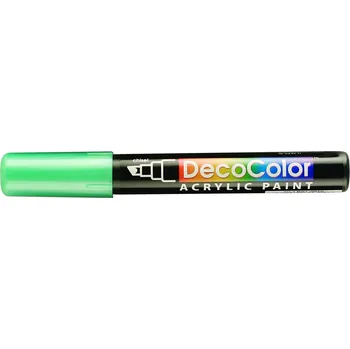 Marvy Akrylový popisovač DecoColor 315-M4 zelený metalický