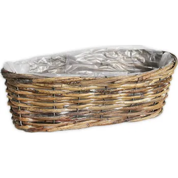 Květináč Truhlík proutí 34cm natural (542080)