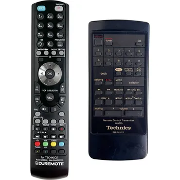 Dálkový ovladač TECHNICS RAK-SA301E, RAK-SA301P, RAK-SA302E - dálkový ovladač duplikát