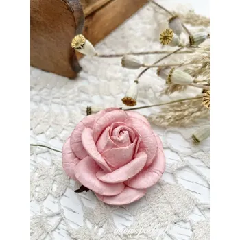 Svatební dekorace Sapaimport Růže královská - růžová Množství: kusovky 1-9 ks