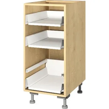 Korpus spodní kuchyňské skříňky BE SMART XL S 40 3Z dub arlington