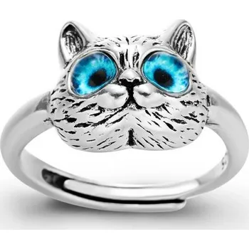 Prsten Dámský prsten s kočičkou - typ 2
