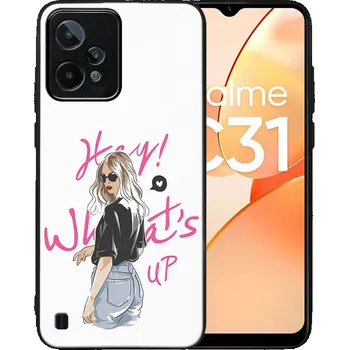 Pouzdro na tablet VSECHNONAMOBIL 50199 MY ART Ochranný kryt Realme C31 -WHATSUP (132)