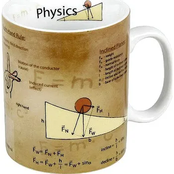 KP - Porcelánový hrnek Physics - vědecký hrnek Fyzika - 460 ml
