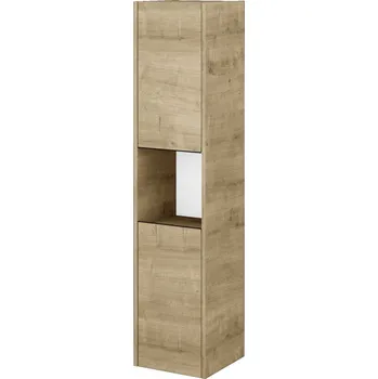 Koupelnový nábytek Dřevojas - Vysoká skříň BONO SVD2O 35 - D09 Arlington / Úchytka T33 / D09 Arlington / Levé 204341J