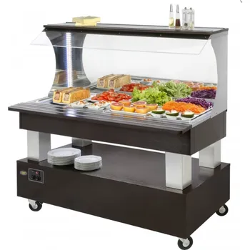 Vinotéka ROLLER GRILL International SALÁTOVÉ BARY PŘÍSTĚNNÉ SBM 40 M - KOMBINOVANÉ