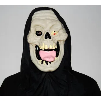 Karnevalová maska Maska - Lebka - fosforující