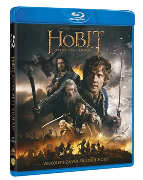 Blu-ray film Hobit: Bitva pěti armád (2014)