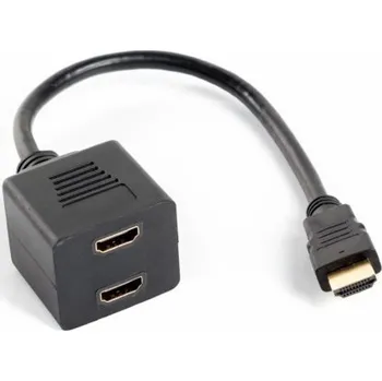 Video kabel Lanberg AD-0019-BK videorozdělovač HDMI 2x HDMI