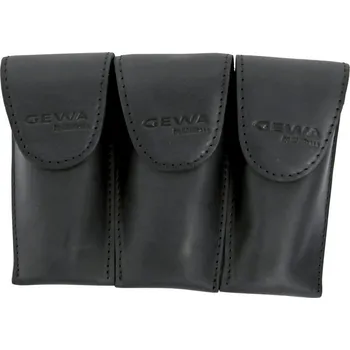 Obal pro dechový nástroj GEWA Pouzdro pro nátrubek Crazy Horse trumpetaTriple black 9019