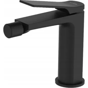 Vodovodní baterie Invena Neri, stojánková bidetová baterie, černá matná, BB-01-004-L