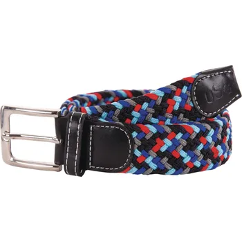 Opasek USG Pásek pletený Casual USG, dětský, royal/red/black Délka: 50 cm