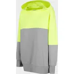 4F H4Z22-BLD024 CANARY GREEN Dámská mikina US XS