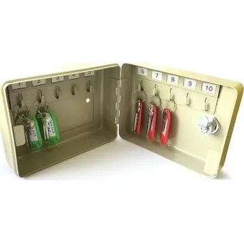 Železářství Schránka na 10 klíčů T85 152x115x65