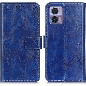 Pouzdro na mobilní telefon VSECHNONAMOBIL 50299 RETRO Peněženkový obal Motorola Edge 30 Neo modrý