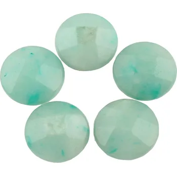 Dětské navlékací korálky Barvený mramor 12 x 6mm kabošon MM 032-1