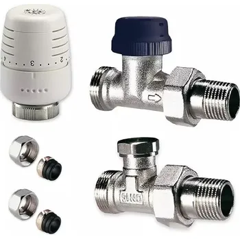 Ivar CS KIT klasik Připojovací termostatická sada pro otopná tělesa 1/2"xEK
