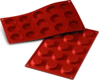 Silikomart  20.013.00.0065 silikonová forma na tartaletky 45 x 10 mm červená