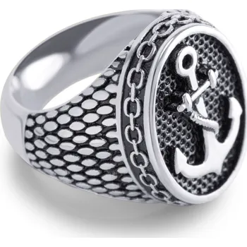 Prsten BRUNOshop.cz Pánský prsten KOTVA Velikost: 8 (EU: 56,5 - 58,5)