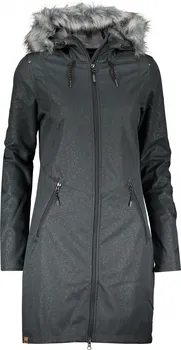 Dámský kabát Alpine Pro Priscilla 4 Ins. LCTS100 tmavě šedý XS