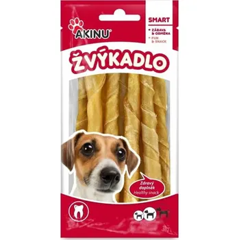 Pamlsek pro psa AKINU Buvolí tyčinky 12,5 cm 9 ks