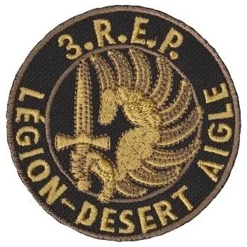 Nášivka NAVYS Nášivka Legion Desert Aigle 3.R.E.P. D-9