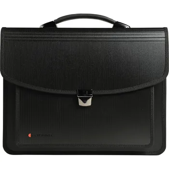 Aktovka na dokumenty EXACOMPTA Exatravel Aktovka víceúčelová, 41 x 31 cm, PP, kovové doplňky - černá