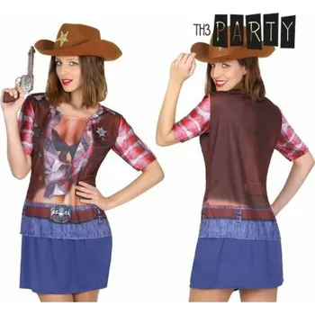 Dámský kostýmek Th3 Party Tričko pro dospělé 6674 Žena kovboj