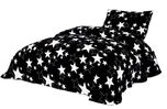Bavlissimo Hvězdy černé/bílé 140 x 200,…