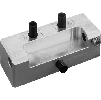 TKZ šablona vrtací dveřní 60/10 F1 - stříbrný elox