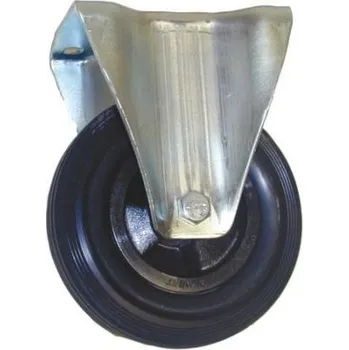 Pojezdové kolečko Kolo pevné pr.125 černé
