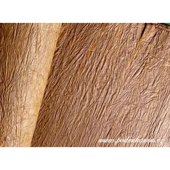 Výtvarný papír Sapaimport Nepálský ruční papír Lokta - kůže rezavá Velikost: 23x32 cm