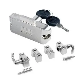 Nábytkové kování SISO zámek třícestný X 922 Ni cyl.klíč