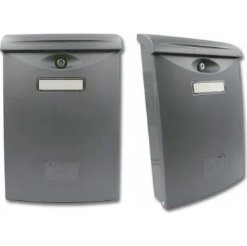 Poštovní schránka Pošt.schránka plast ABS3 grafit