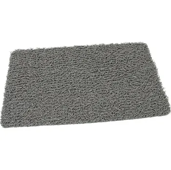 Rohožka Floma Spaghetti sprchová vinylová protiskluzová rohož šedá