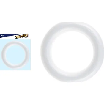 Vánoční dekorace MFP Paper Věnec polystyren 25cm hladký